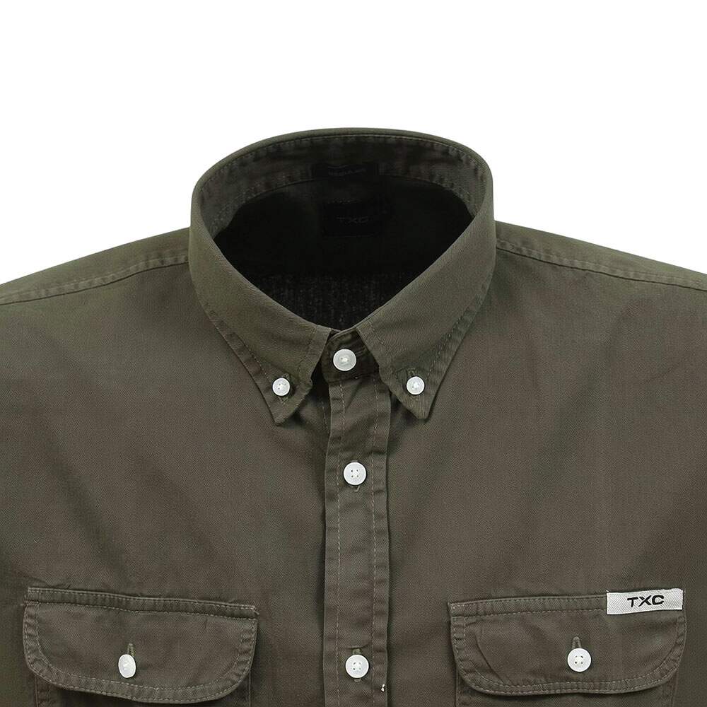 Camisa Masculina Regular Workerwear Verde TXC 40013 - Rodeo West