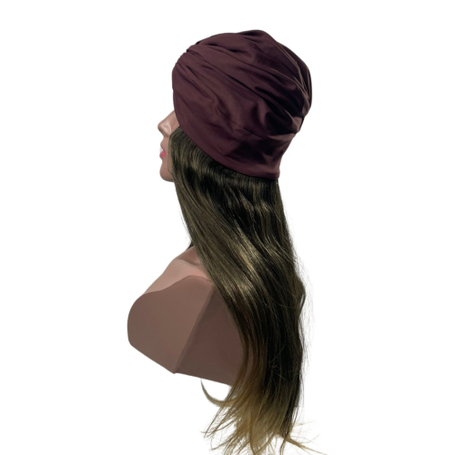 Turbante Peruca Cabelos Longos