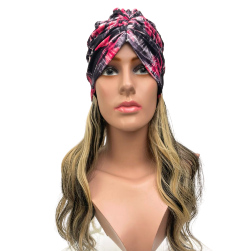 Turbante Peruca Quimioterapia - Cab Dourado Mecha | Conforto e Beleza