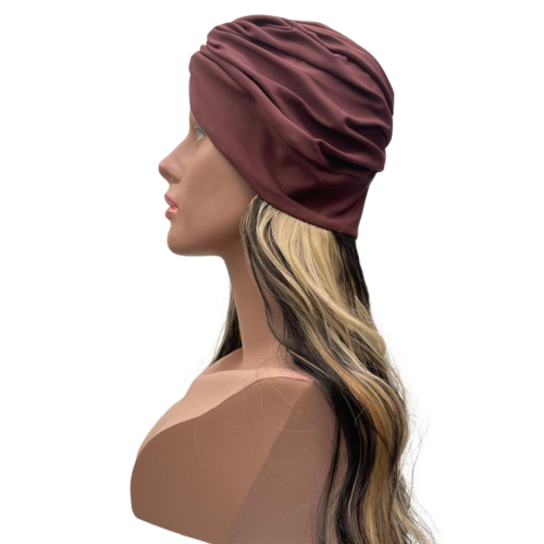 Turbante Peruca Quimioterapia - Cab Dourado Mecha | Conforto e Beleza