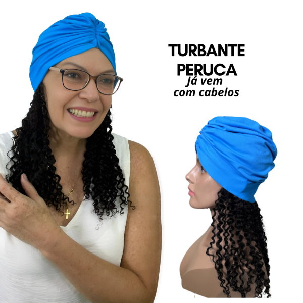 Turbante Peruca Quimioterapia - Cab Crespo | Conforto e Beleza