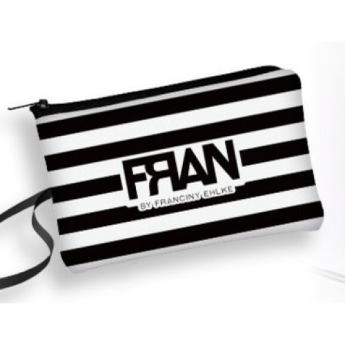 NECESSAIRE LISTRADA EM NEOPRENE FRAN BY FRANCINY EHLKE