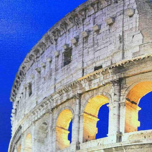 Quadro Coliseu de Roma  Noite