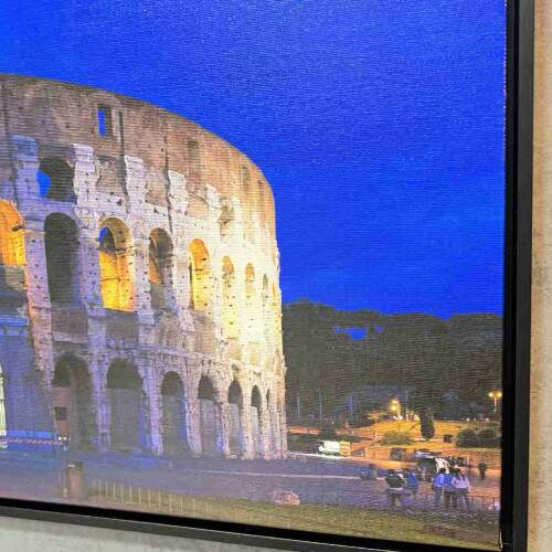 Quadro Coliseu de Roma  Noite