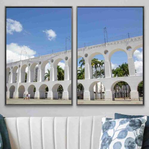 Quadro Arcos da Lapa Aqueduto da Carioca