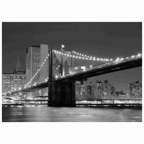 Quadro Ponte Do Brooklyn Lado Leste