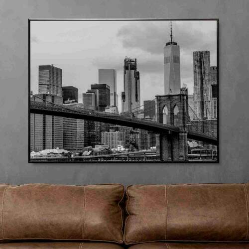 Quadro Prdios Nova York Ponte