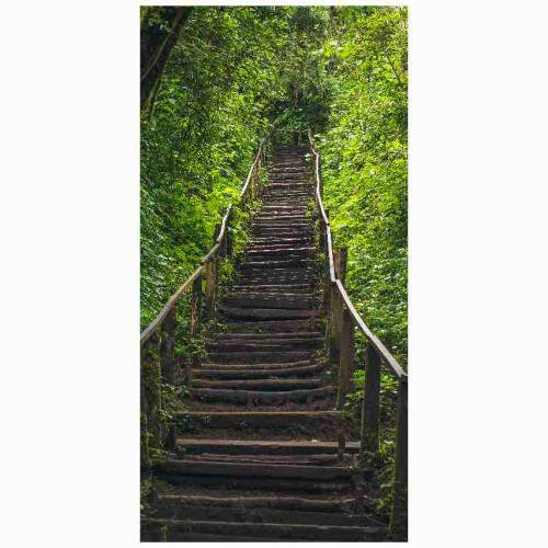Quadro Escadaria na Floresta Decorativo