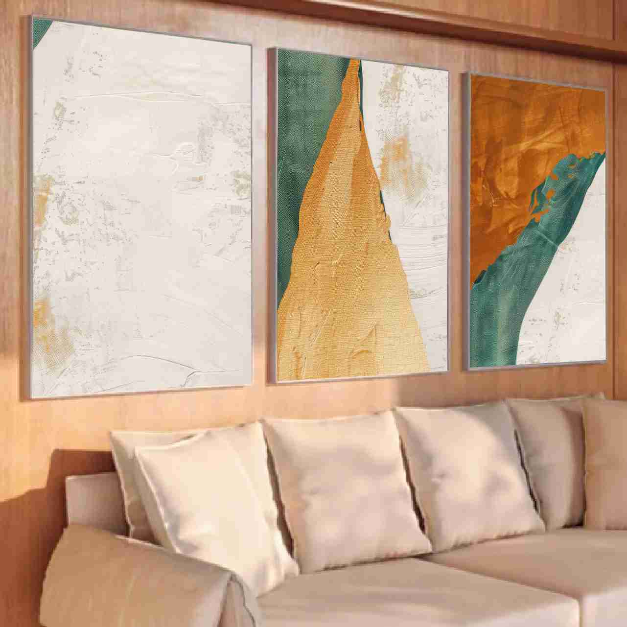 Quadro Abstrato Minimalista Decorativo