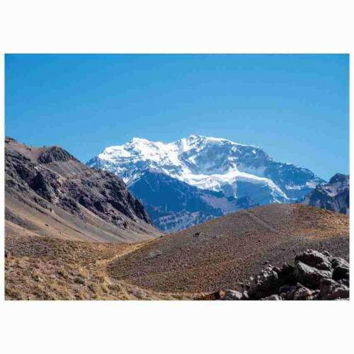 Quadro Montanha Com Neve