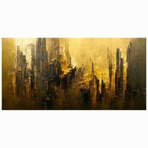 Quadro Parede de Ouro