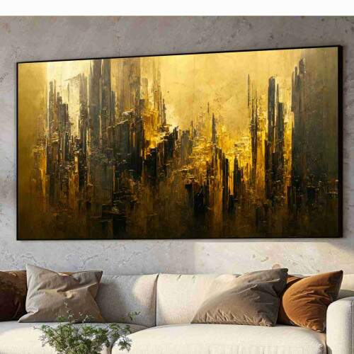 Quadro Parede de Ouro