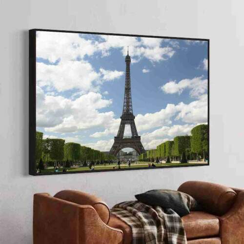 Quadro Torre Eiffel Jardim Paris