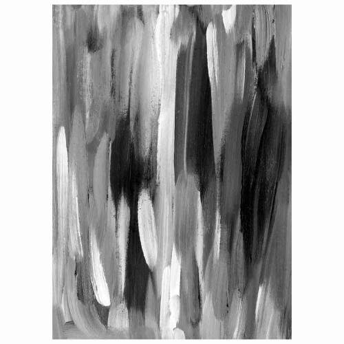 Quadro Abstrato Pintura Monocromtica
