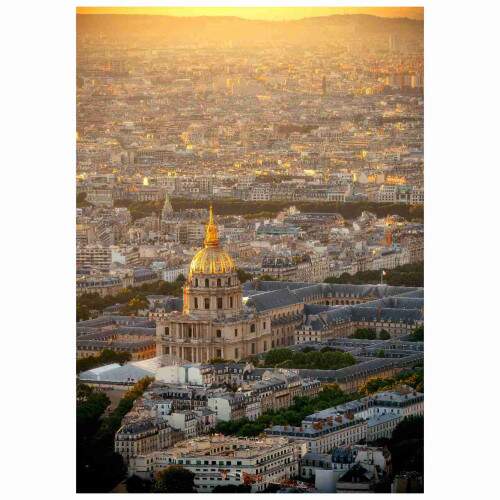 Quadro Vista Aerea Cidade de Paris Tmulo de Napoleo