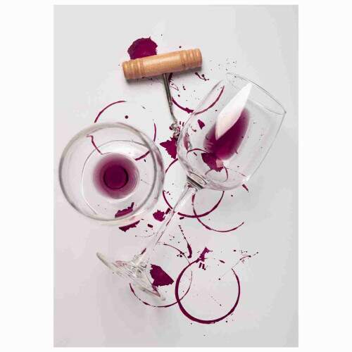 Quadro Taas de Vinho vazias