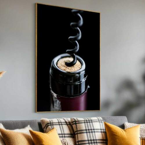 Quadro Vinho Saca Rolhas