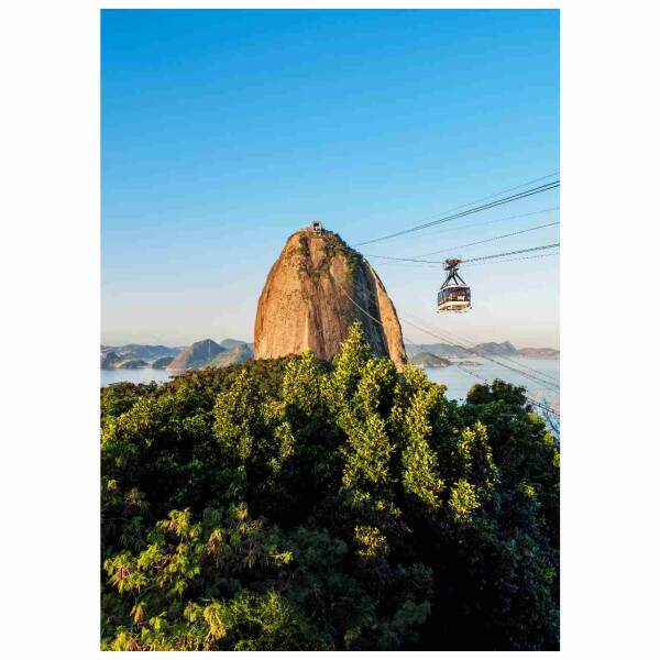 Quadro Po de Acar com Bondinho