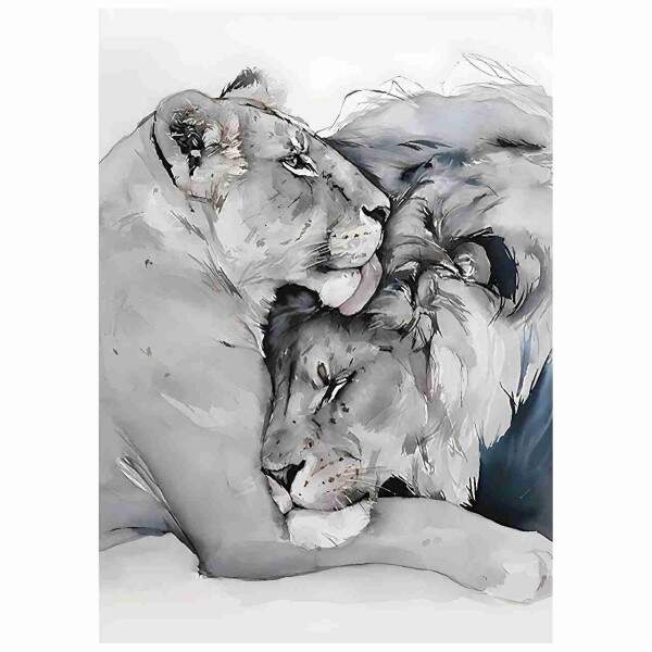 Quadro Casal de Lees Decorativo