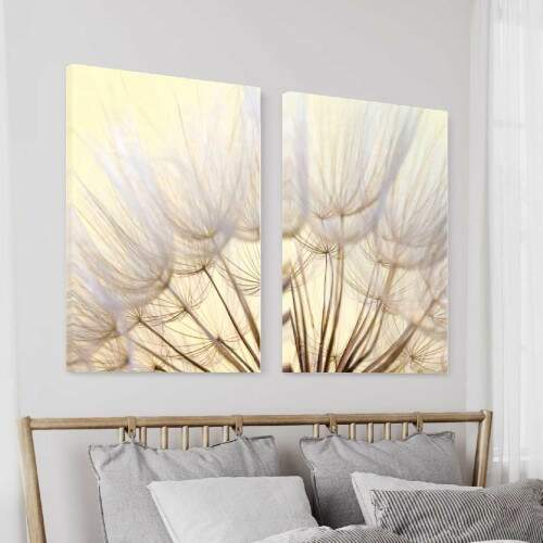 Quadro Dente de leo em Tons Claros