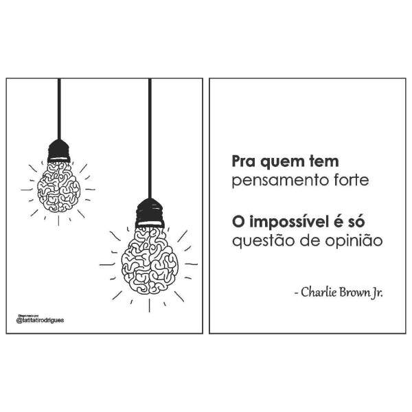 Quadro ap de Solteiro Decorativo