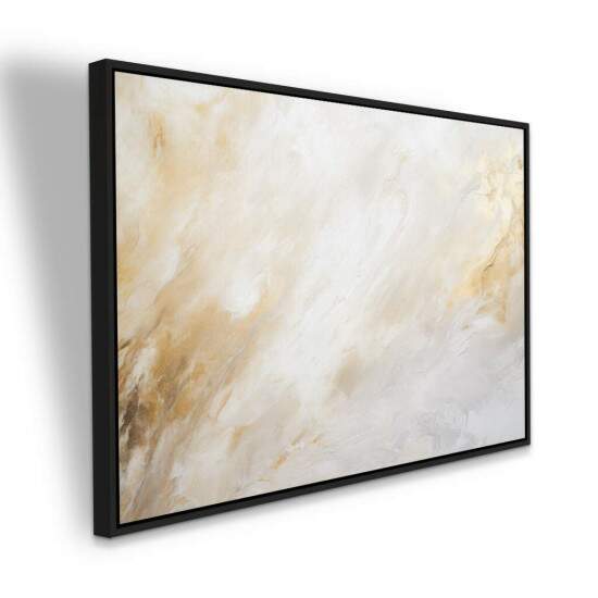 Quadro Textura de Mrmore com Ouro Suave