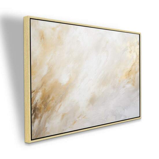 Quadro Textura de Mrmore com Ouro Suave