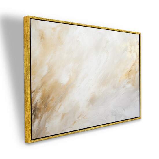 Quadro Textura de Mrmore com Ouro Suave