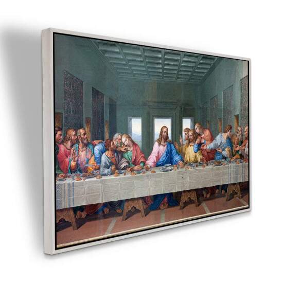 Quadro a ltima Ceia Rplica Arte Original Da Vinci HD