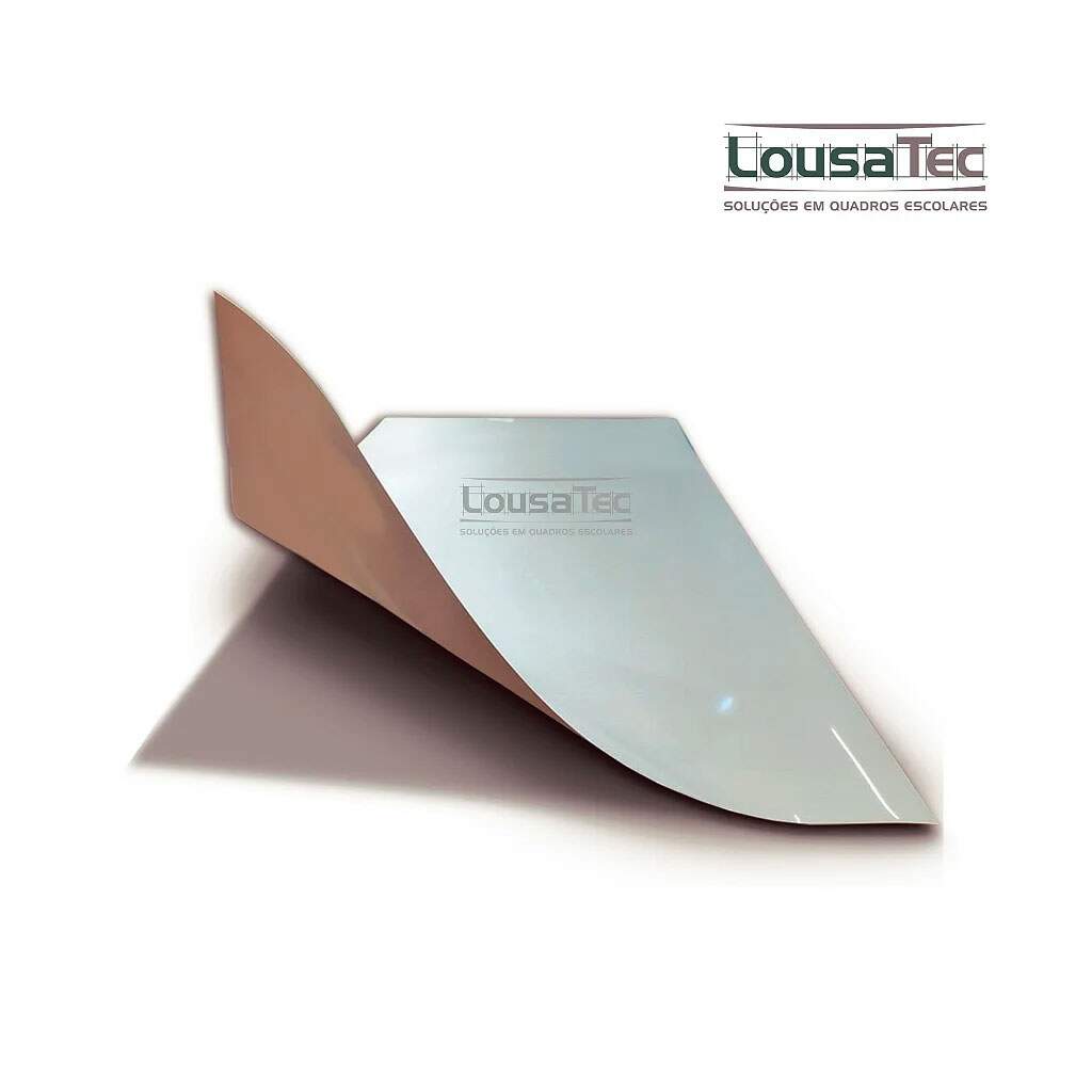 Chapa Lousa - Melamínica Profissional - Branca Lisa - 0,8mm - LousaTec