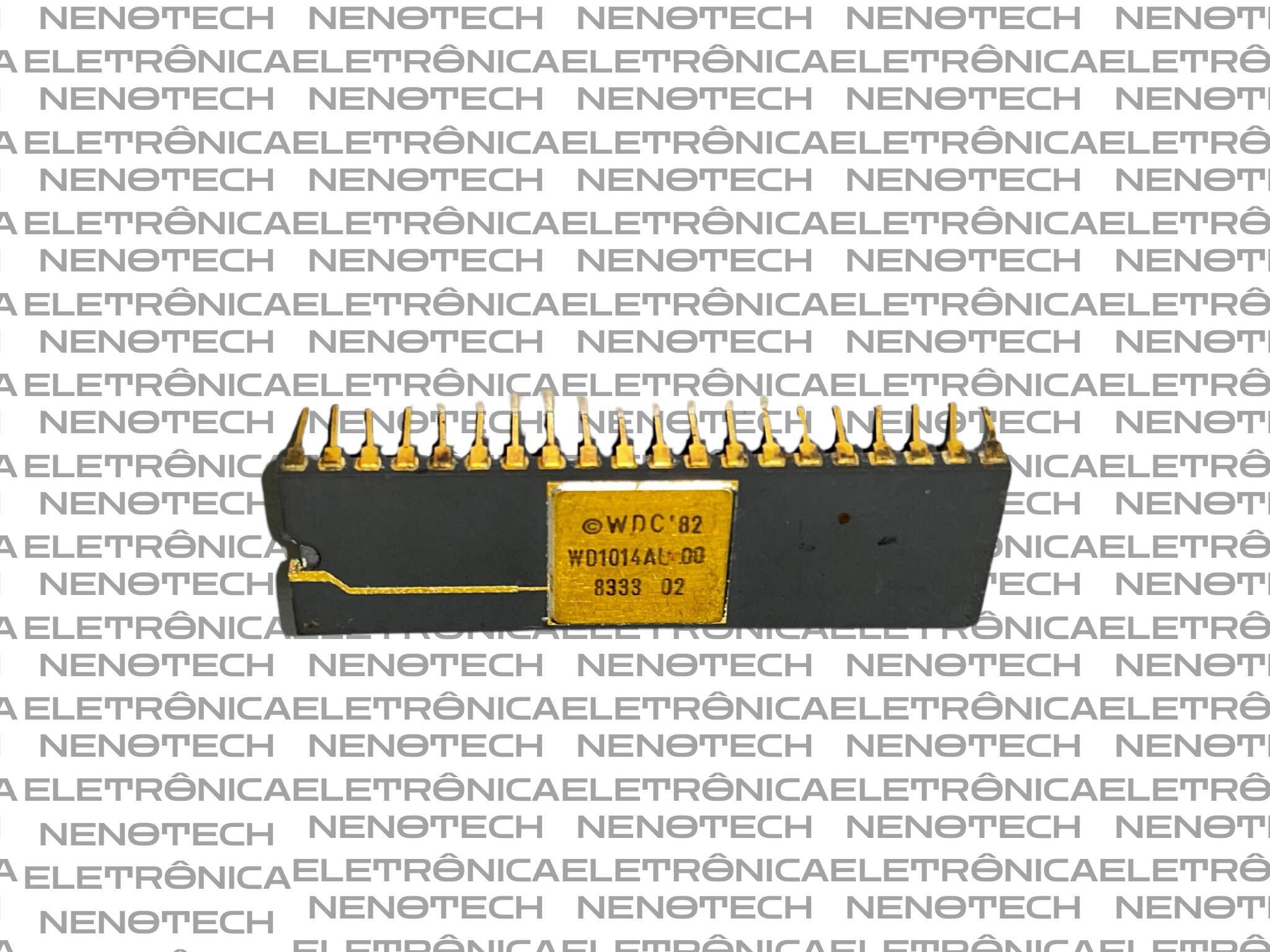 2 Pezzi Circuito Integrato R6532AP Chip Datas DIP-40 - Nuovi