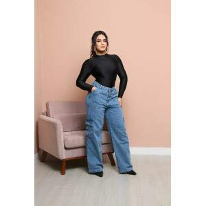 Wideleg Cargo mrmore / Jeans 100%