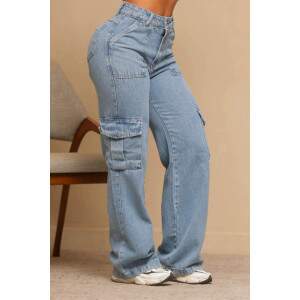 Wideleg Cargo / Jeans 100%
