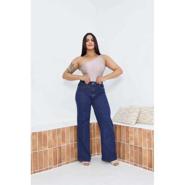 Cala Jeans Wide Leg Stone Liso - Estilo e Conforto na Medida Certa