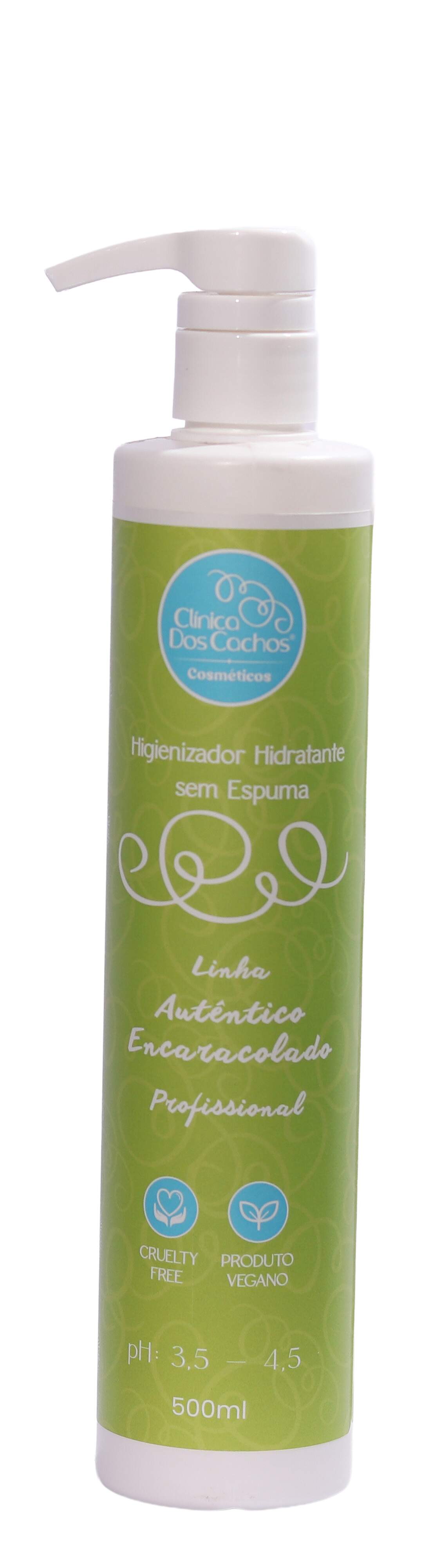 Higienizador Sem Espuma | Limpeza Delicada para Cachos Sensíveis