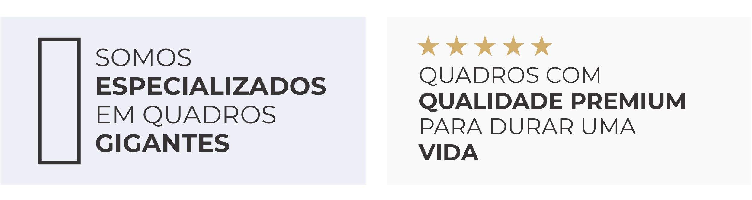 Vitrine Abstrato - Grandes Formatos