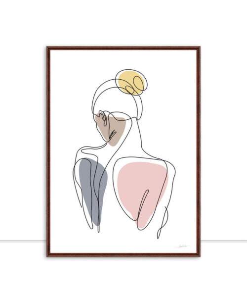 Quadro Nude Line por Joel Santos