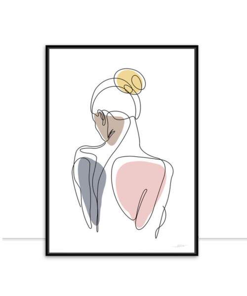 Quadro Nude Line por Joel Santos