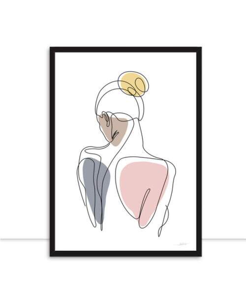 Quadro Nude Line por Joel Santos