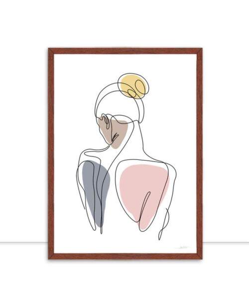 Quadro Nude Line por Joel Santos