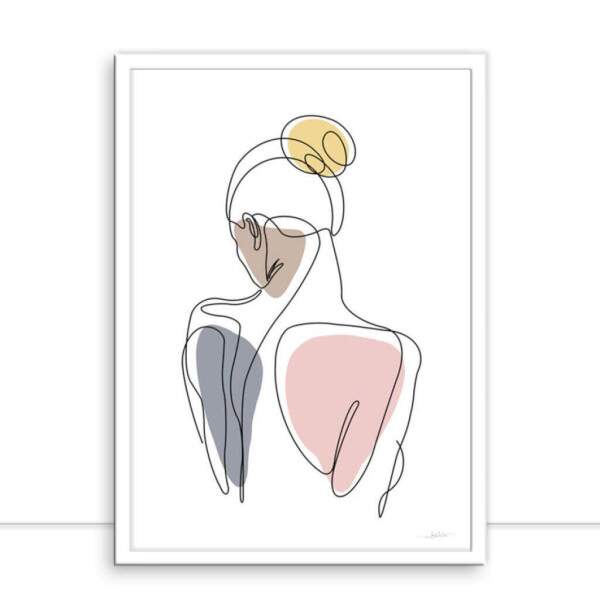 Quadro Nude Line por Joel Santos