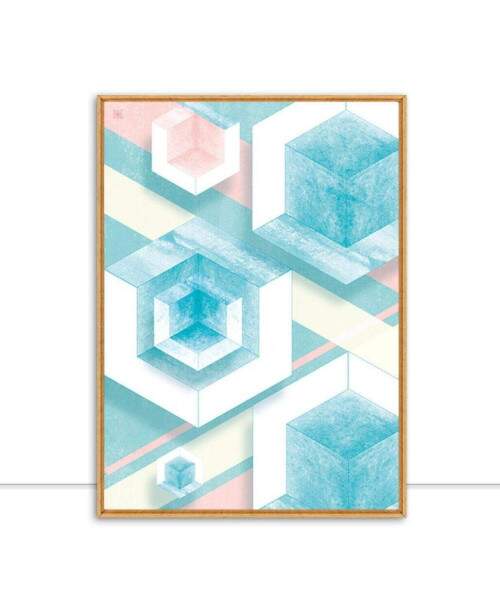 Quadro Diamond Color Clean II por Joel Santos