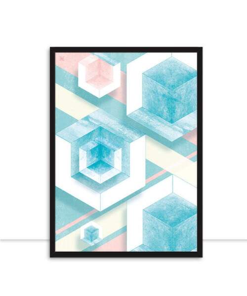 Quadro Diamond Color Clean II por Joel Santos