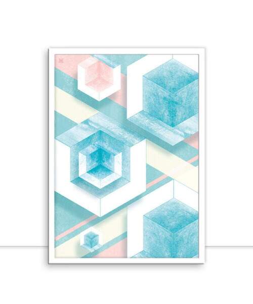 Quadro Diamond Color Clean II por Joel Santos