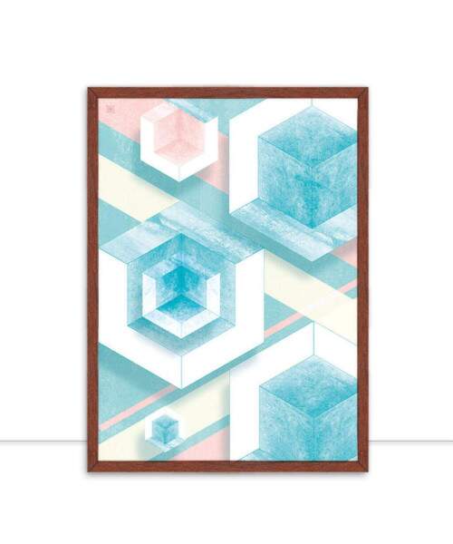 Quadro Diamond Color Clean II por Joel Santos