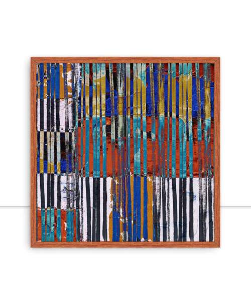 Quadro Stripes Color Max 01 por Patricia Costa