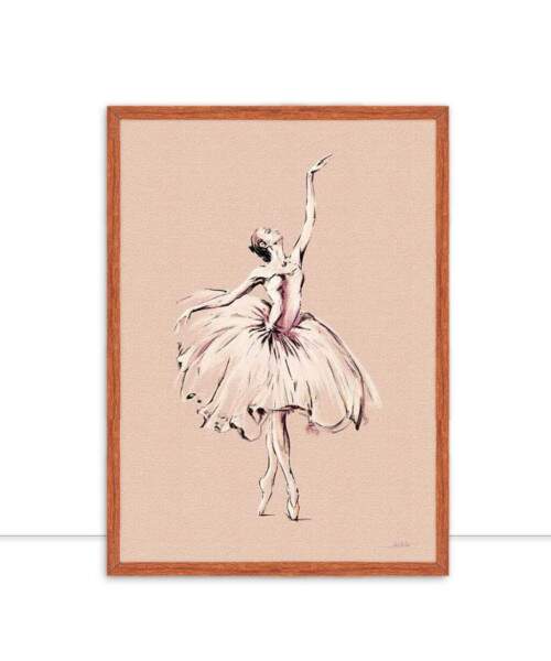 Quadro Ballet Dancer I Color por Joel Santos