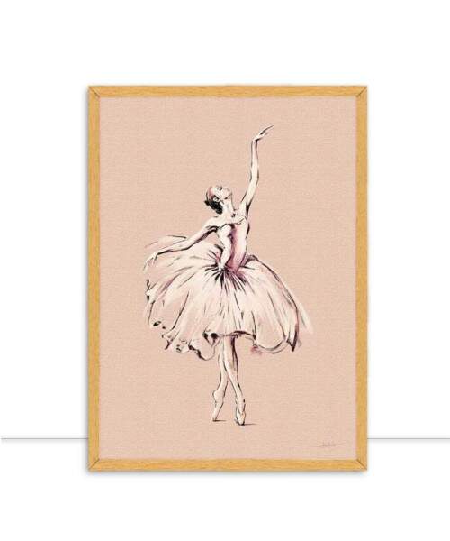 Quadro Ballet Dancer I Color por Joel Santos