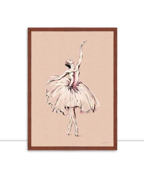 Quadro Ballet Dancer I Color por Joel Santos