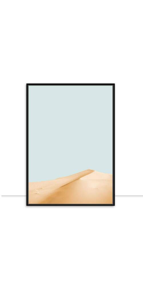 Quadro Deserto Minimalista I por Vitor Costa